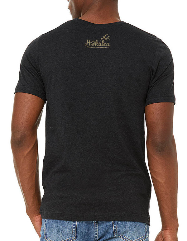 Hōkūleʻa Circle Script T-Shirt – Black Heather