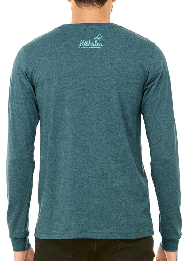 Star of Gladness Long Sleeve – Heather Deep Teal