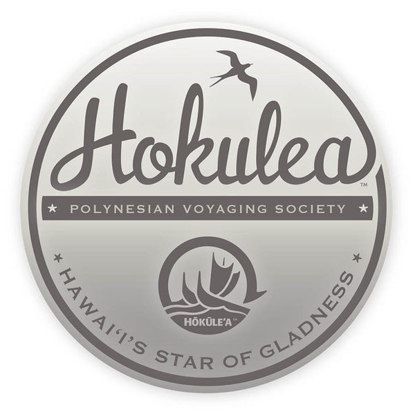4" Sticker – Hōkūleʻa Circle Script