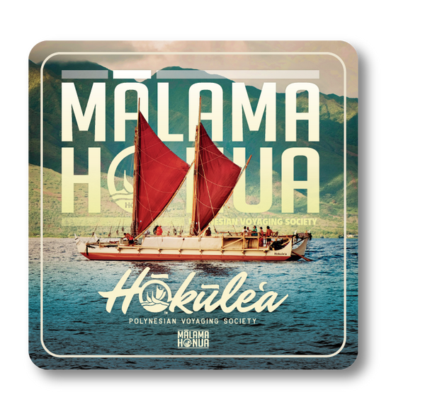 4" Sticker - Hōkūleʻa Molokai Bound